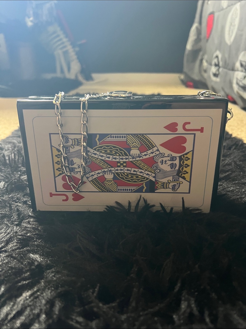 Jack of Hearts crossbody handbag